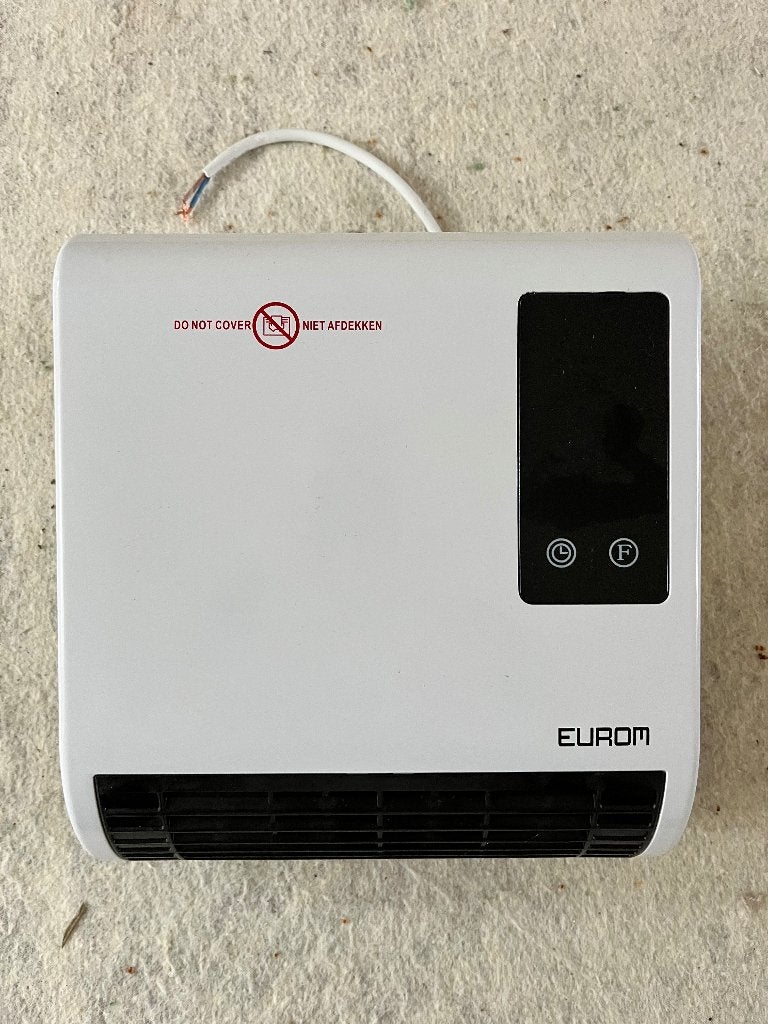 eurom compacte sani Fanheat 2000, Ophalen, Gebruikt