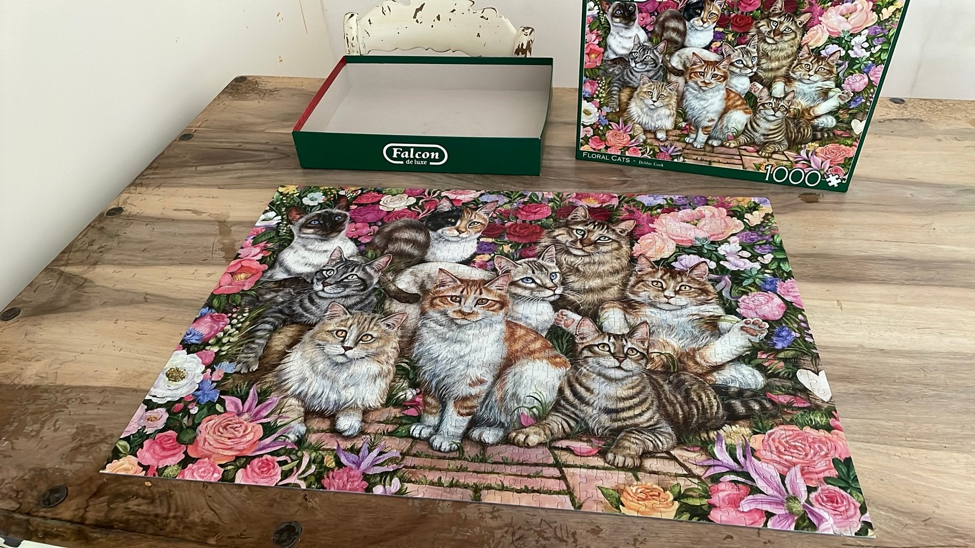Falcon legpuzzel 1000 stukjes, Ophalen of Verzenden, 500 t/m 1500 stukjes, Zo goed als nieuw