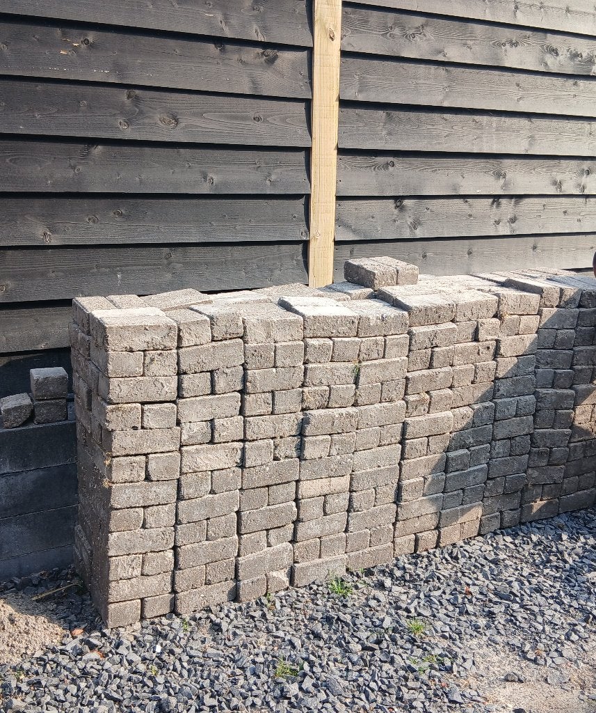 Betonklinkers 24m2, Ophalen, Gebruikt