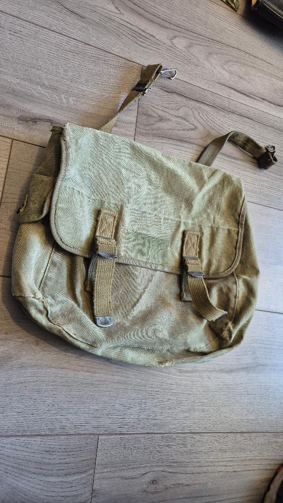 US musette bag, Ophalen of Verzenden, Engeland, Embleem of Badge