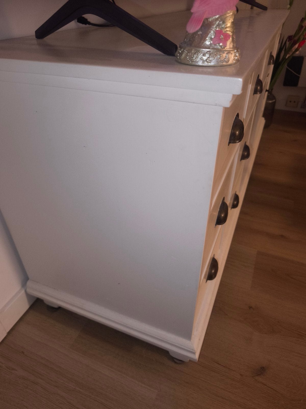 wit grenen tv kast, Ophalen, Landelijk brocante, 150 tot 200 cm, Grenenhout