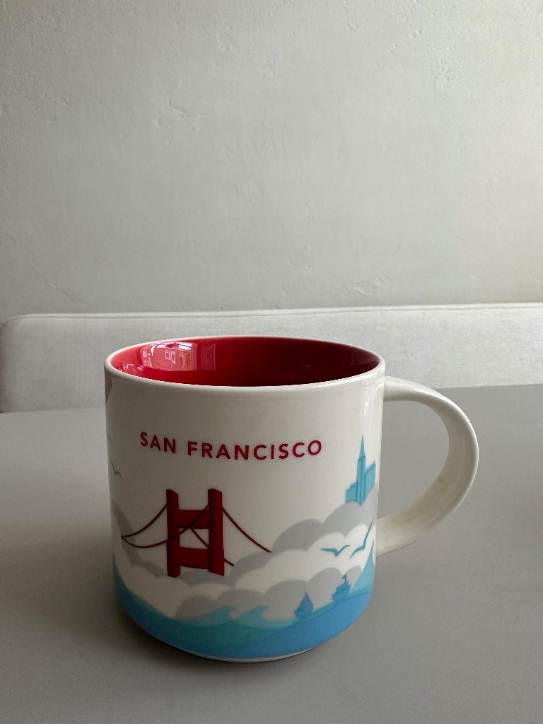 Starbucks mok San Francisco, Huis en Inrichting, Keuken | Servies, Nieuw, Ophalen of Verzenden, Overige stijlen, Kop(pen) en/of Schotel(s)