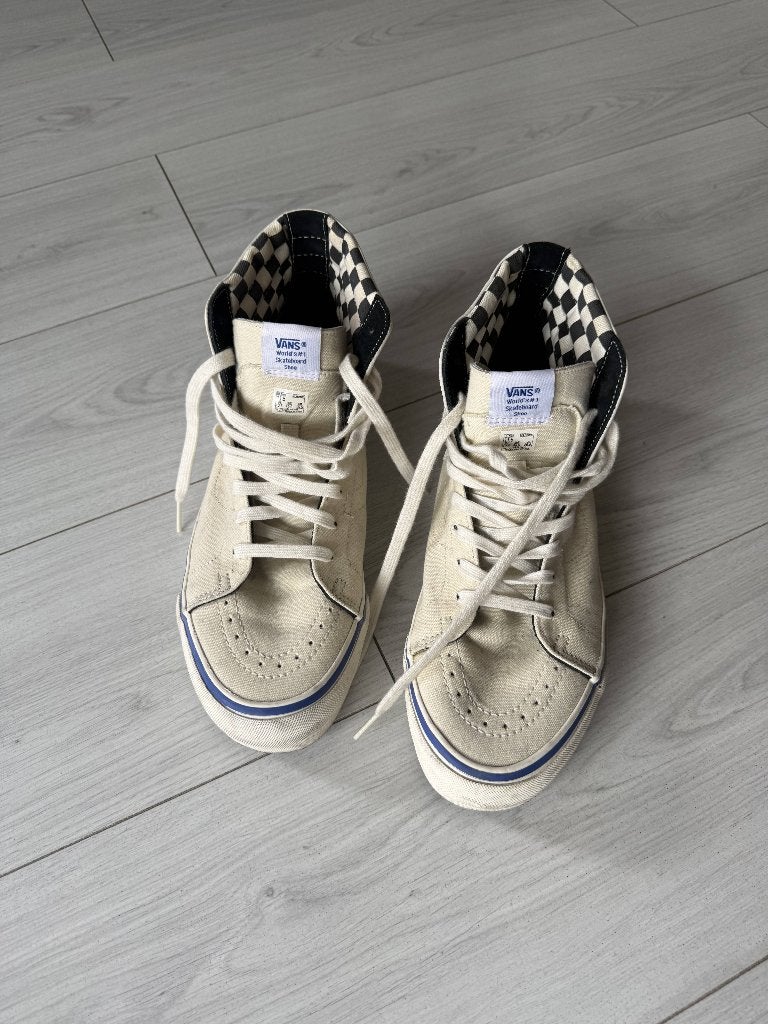 Vans Hightops - maat 45, Ophalen, Zwart, Zo goed als nieuw, Vans