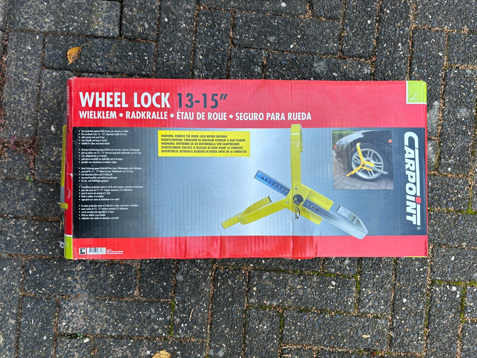 Wielklem 13-15 inch - Carpoint - in originele doos, Ophalen, Zo goed als nieuw