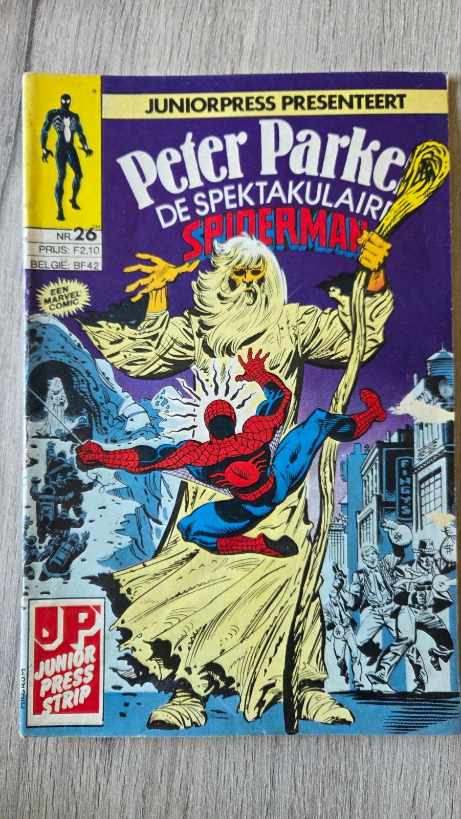 Peter Parker De Spektakulaire Spiderman Nr. 26, Eén stripboek, Ophalen of Verzenden, Gelezen, Stan Lee