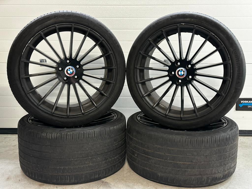 Hamann 22 inch 5x120 BMW X5 X6 E70 E71 F15 F16 Velgen set, Gebruikt, Banden en Velgen, Overige maten, Ophalen of Verzenden