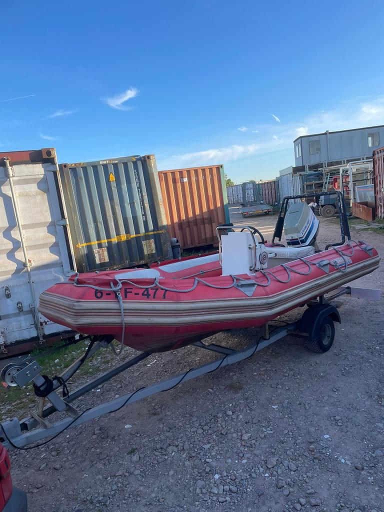 Leuke rib met 70pk, Ophalen, Gebruikt, Overige typen, Motorboot