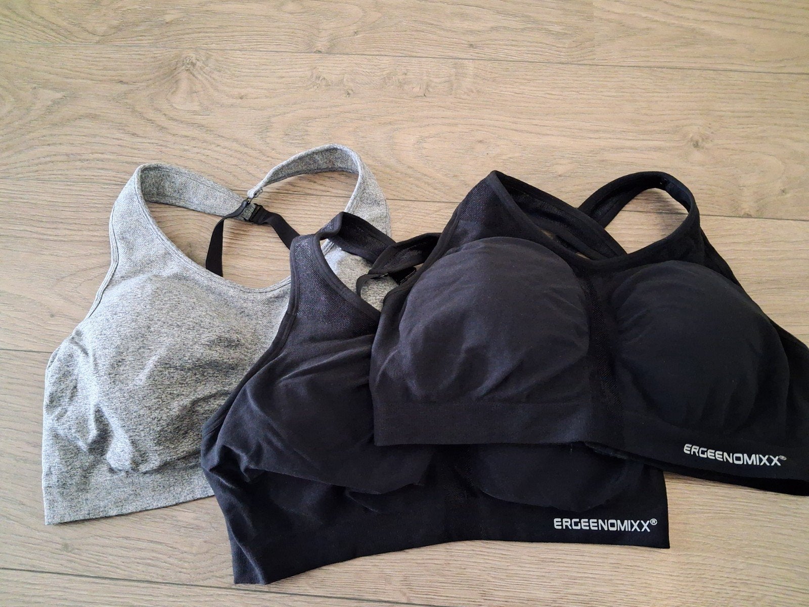 3x sport bh's maat xxl, Ophalen of Verzenden, Zwart, BH