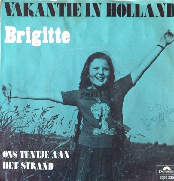 Piraten Single (1974) BRIGITTE - Vakantie in Holland, Cd's en Dvd's, Gebruikt, Fotohoes, 7 inch, Ophalen of Verzenden