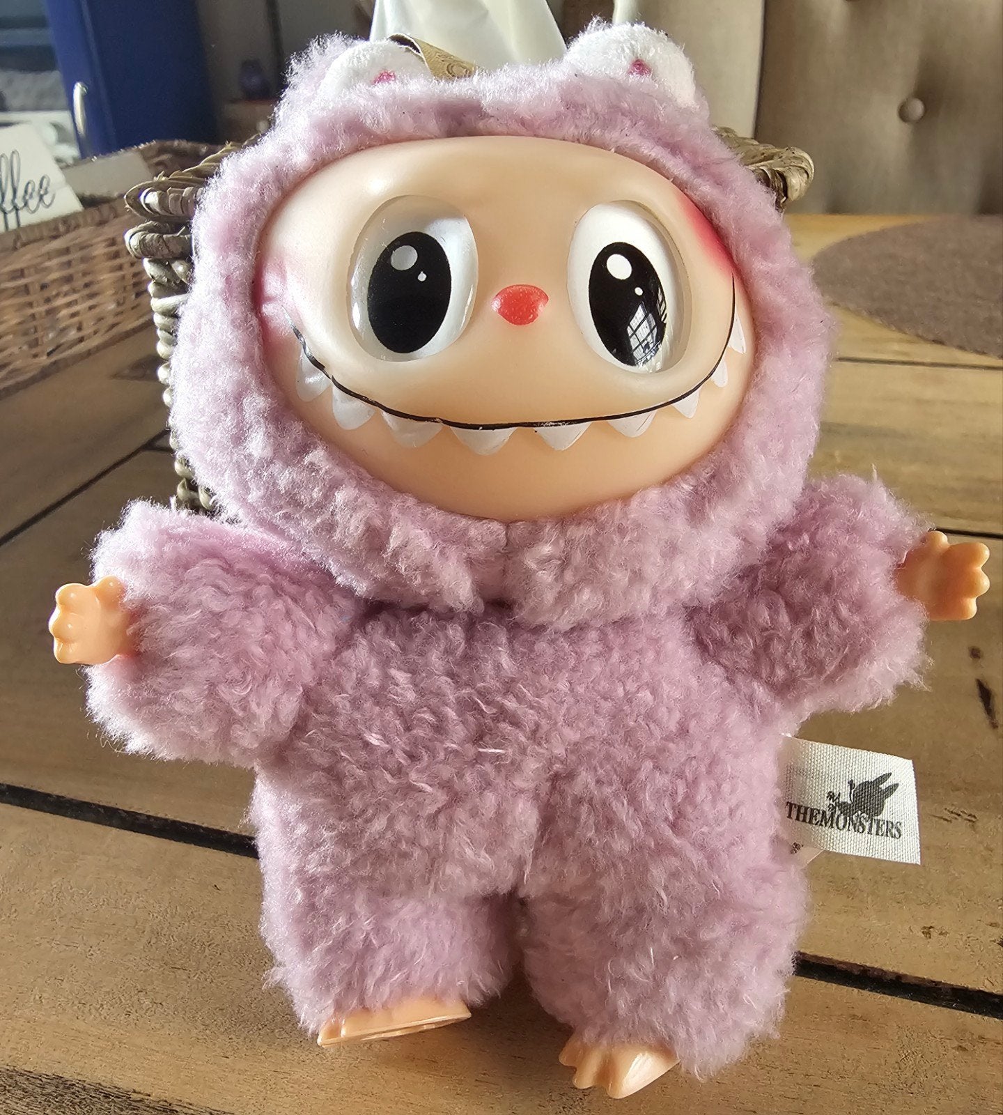LABUBU; MOOI ROZE POPPETJE, Ophalen of Verzenden, Zo goed als nieuw