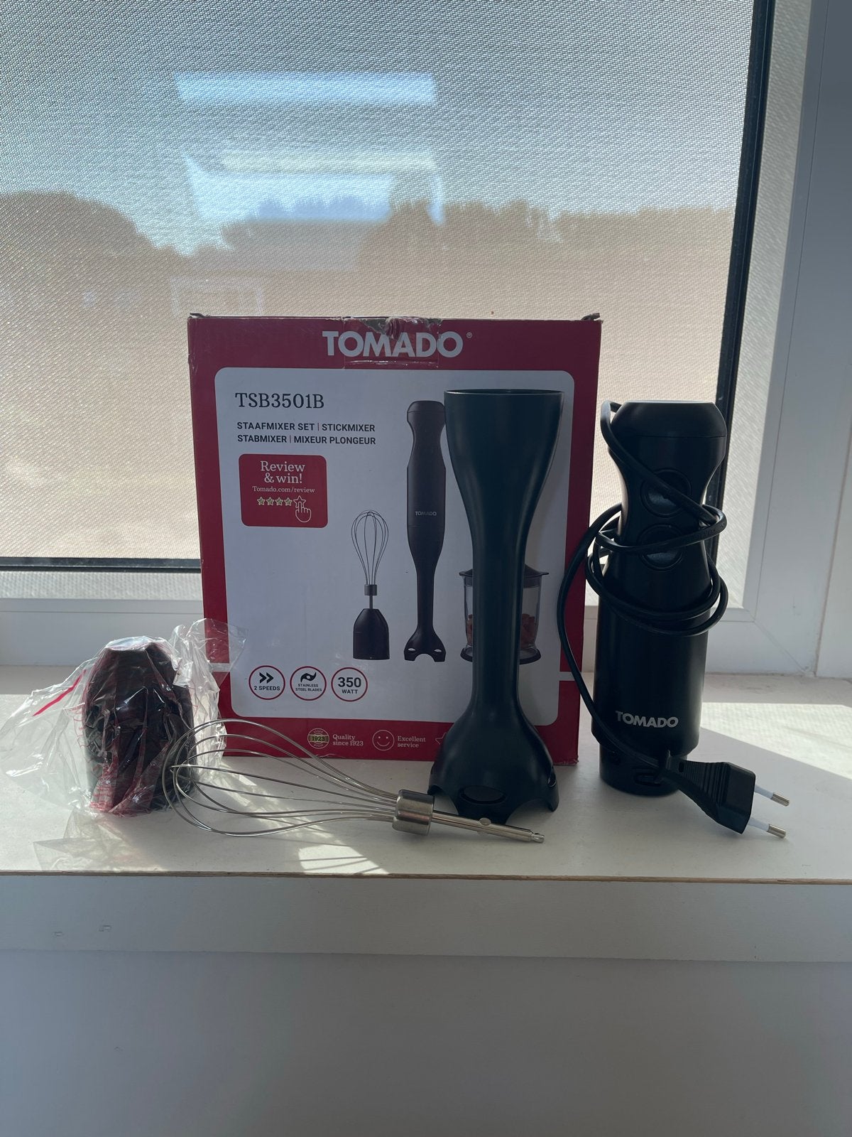 Tomado Staafmixer en Garde, Ophalen of Verzenden, Gebruikt, 2 snelheden