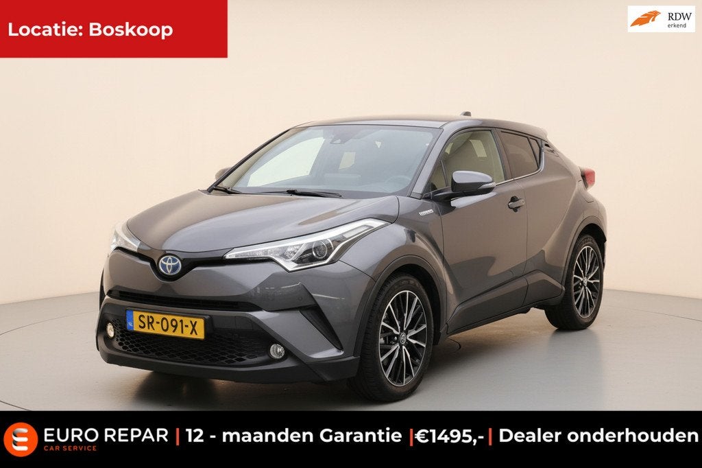 Toyota C-HR 1.8 Hybrid Executive NL-AUTO NAP CAMERA, Auto's, Toyota, Euro 6, 4 cilinders, Automatische klimaatregeling, Leder en Stof