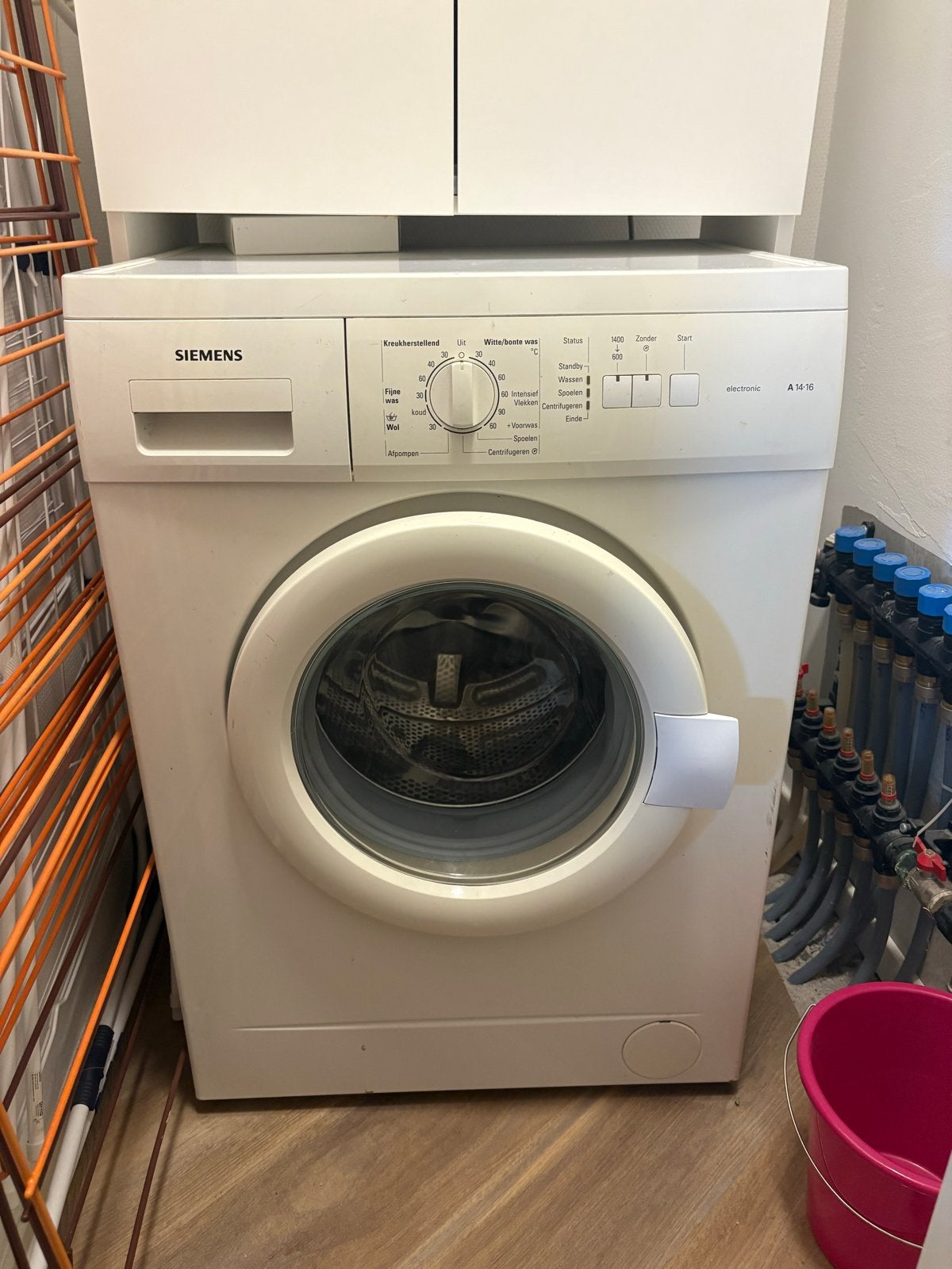 Siemens Wasmachine A 16-10 -, Witgoed en Apparatuur, Ophalen, Gebruikt, Voorlader, 85 tot 90 cm