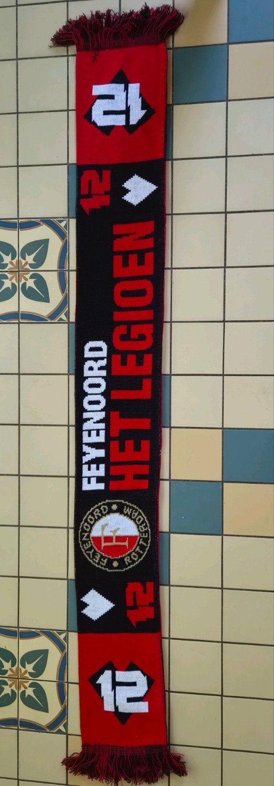 Feyenoord Legioen Sjaal - Toon je clubliefde!, Ophalen of Verzenden, Zo goed als nieuw, Feyenoord, Vaantje of Sjaal