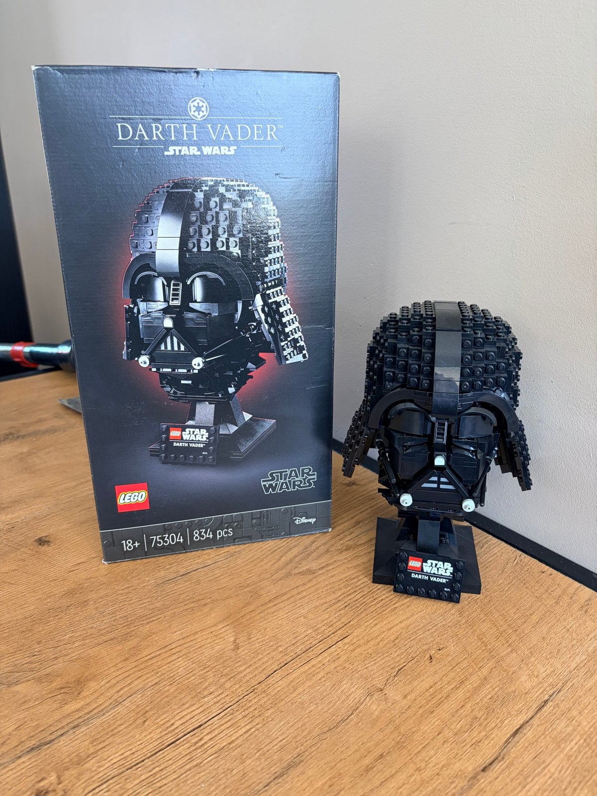 LEGO Star Wars Darth Vader Helm (75304) - Compleet, Star Wars, Lego, Ophalen of Verzenden, Zo goed als nieuw