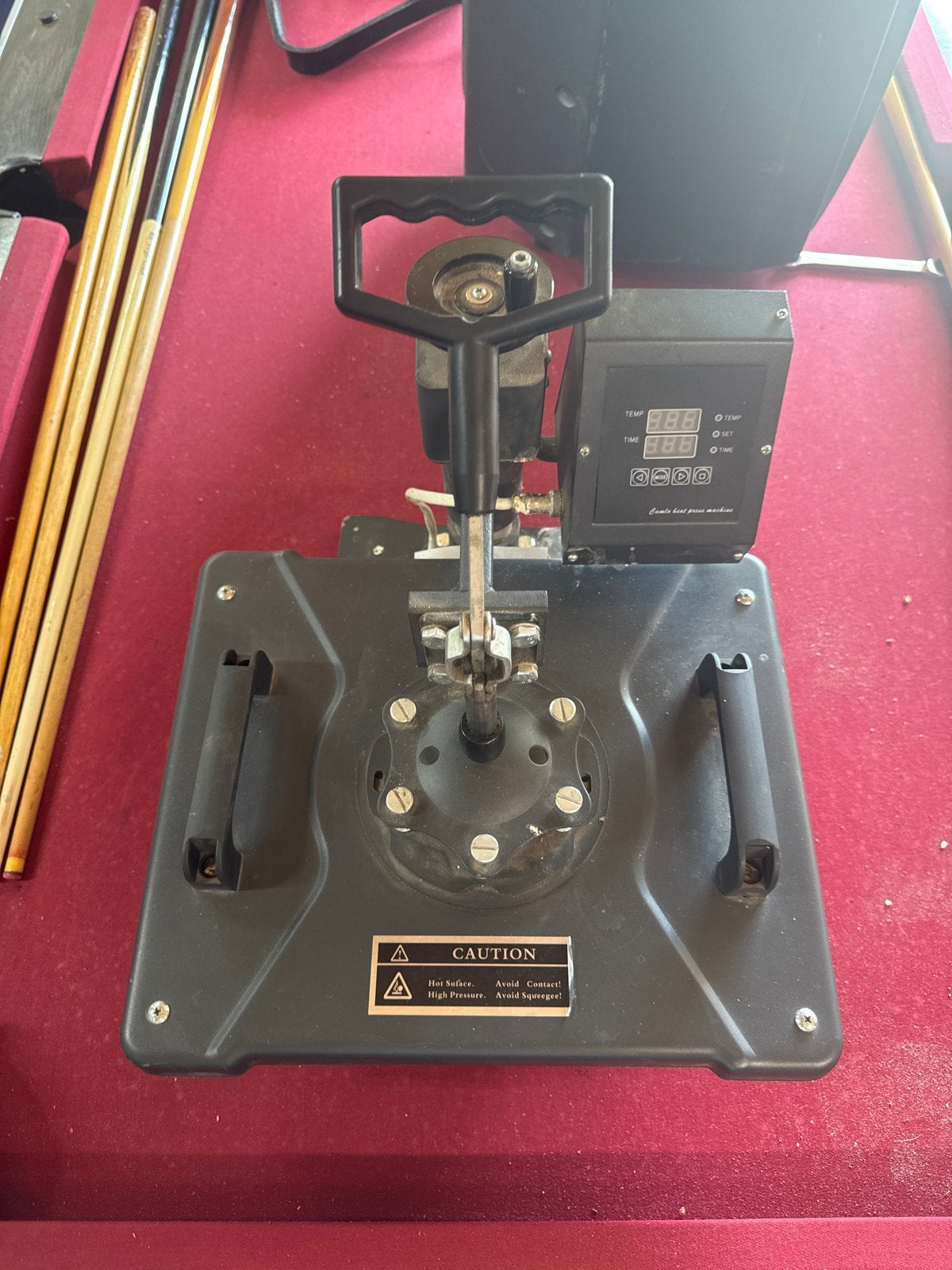 Camlo Heat Press Machine - Hittepers voor textiel, Ophalen, Gebruikt