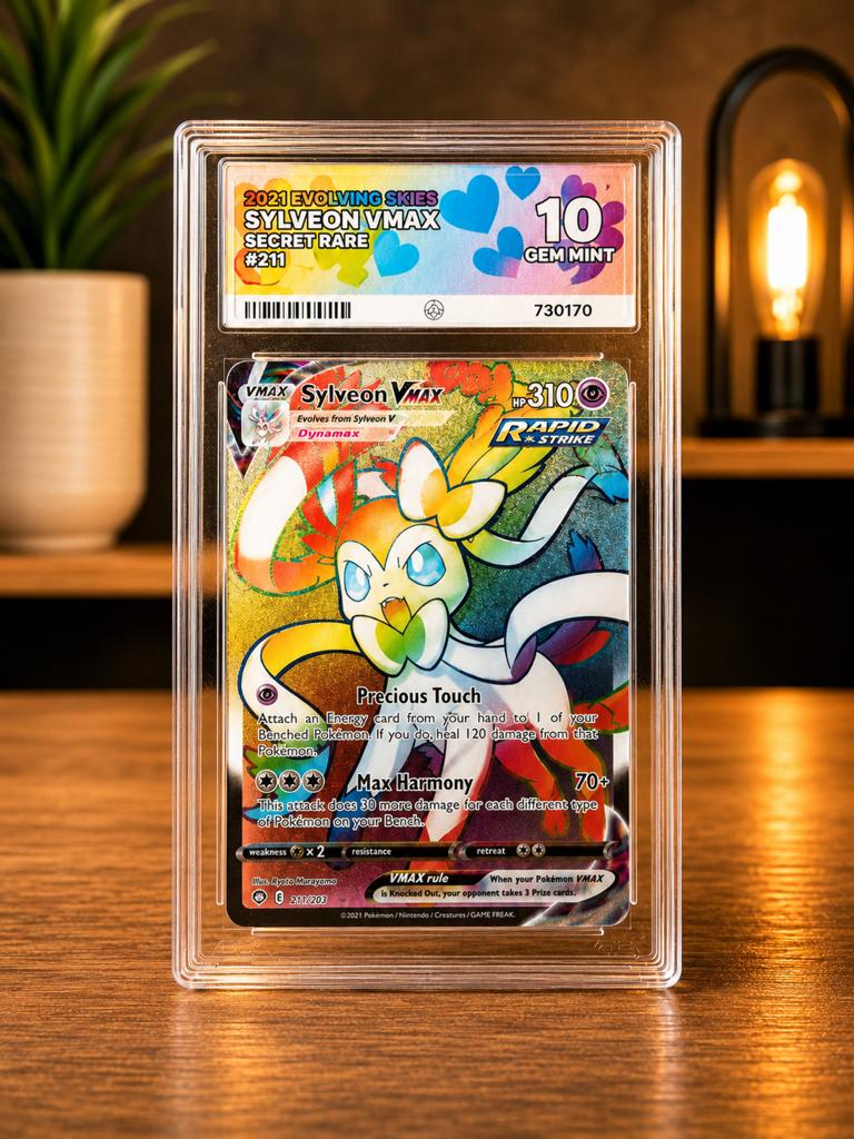 Sylveon Vmax Evolving Skies - Ace 10, Ophalen of Verzenden, Zo goed als nieuw