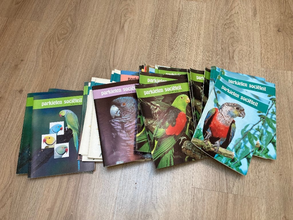 Vogelbladen Parkieten Sociëteit, Ophalen of Verzenden, Zo goed als nieuw, Vogels
