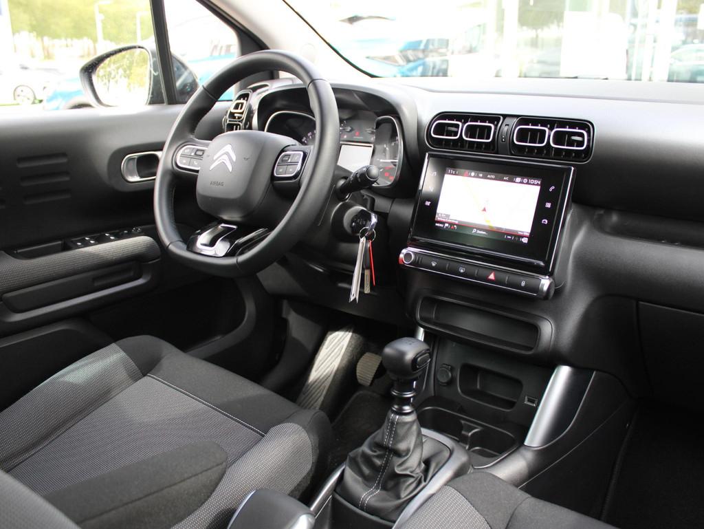 Citroen C3 Aircross 1.2 PT Business | Trekhaak/Navi/Climate, Auto's, Citroën, 12 maanden, Euro 6, 1199 cc, Zwart