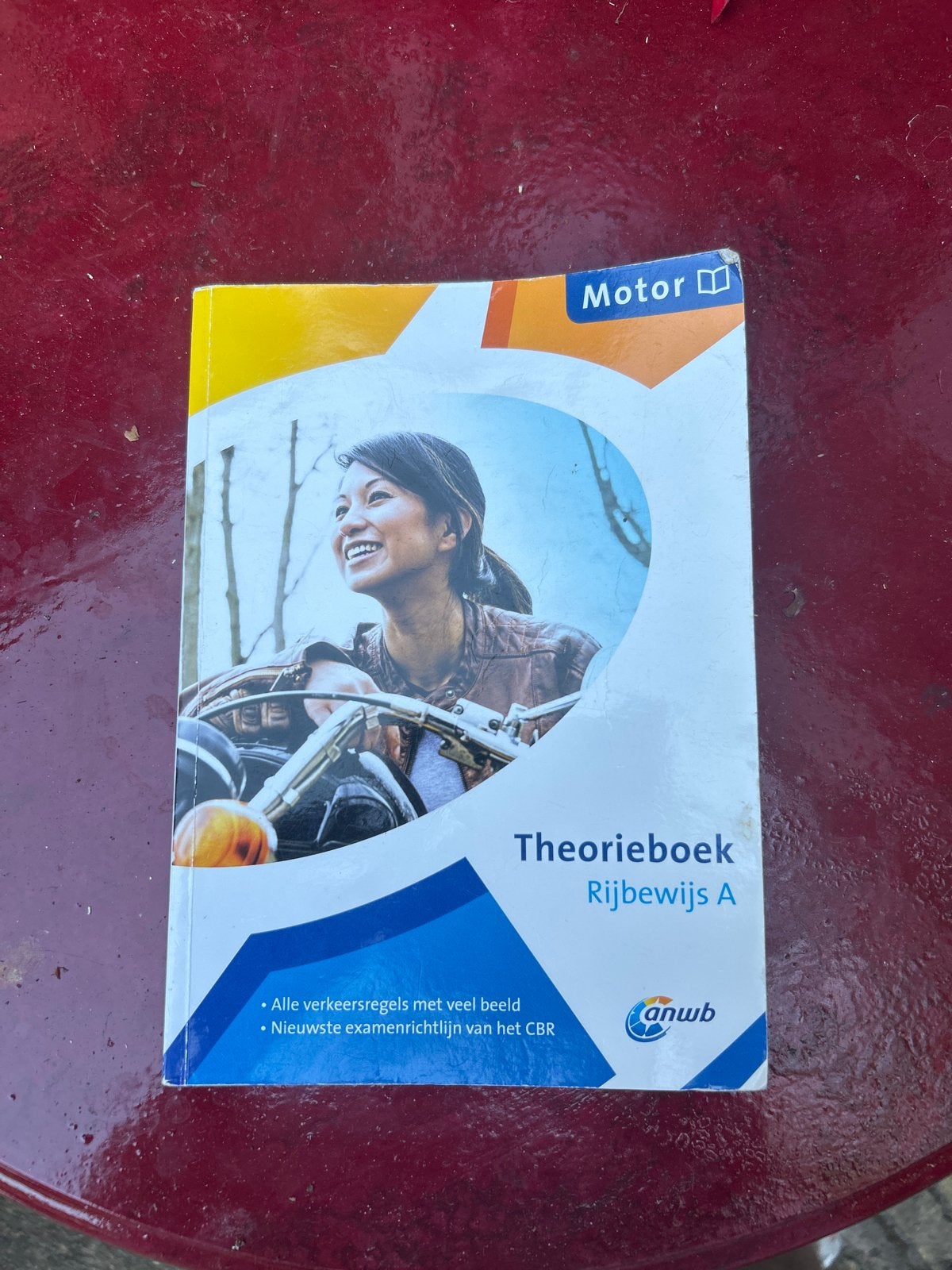 ANWB Theorieboek Rijbewijs A - Motor, Boeken, Ophalen, Alpha, Zo goed als nieuw, Niet van toepassing