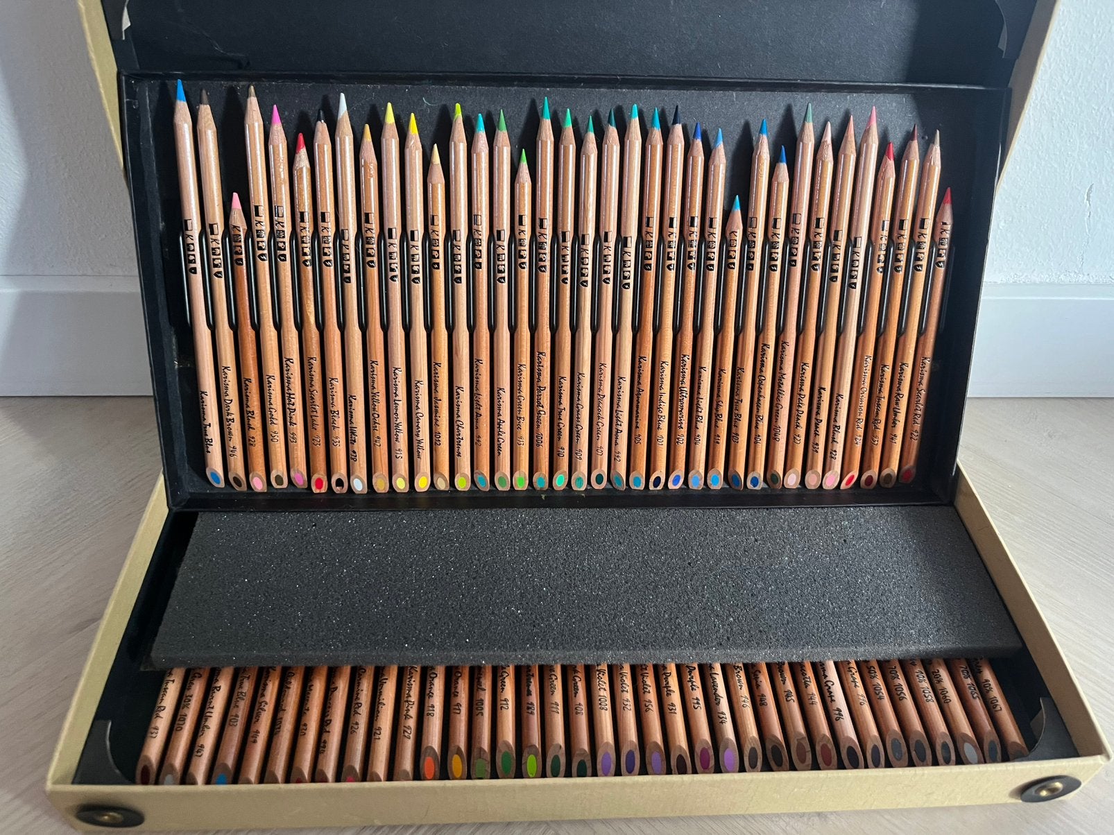 Set van 72 Karisma Potloden / Gebruikt, Hobby en Vrije tijd, Ophalen, Zo goed als nieuw, Potlood of Stift