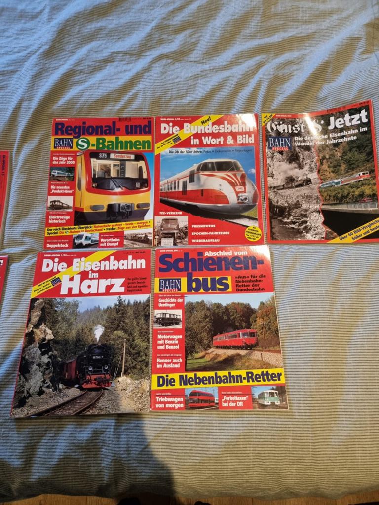 5x Bahn Special Trein Tijdschriften - Harz, DB, Schienen, Ophalen of Verzenden, Gelezen, Overige typen
