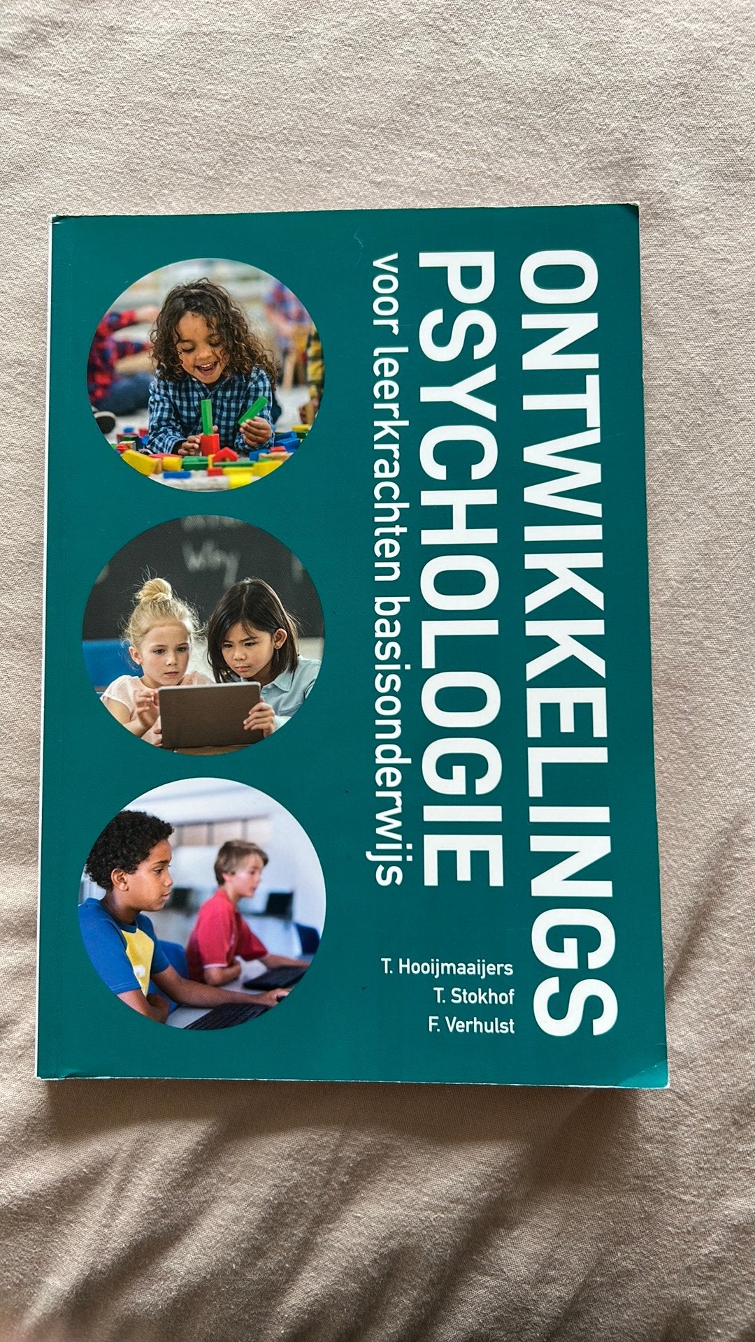 Ontwikkelingspsychologie voor leerkrachten basisonderwijs, Zo goed als nieuw, Gamma, F. Verhulst; T. Stokhof; T. Hooijmaaijers
