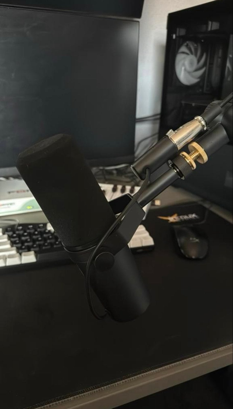 Shure SM7B Studiomicrofoon - Legendarische Vocale Microfoon, Ophalen of Verzenden, Zo goed als nieuw, Studiomicrofoon