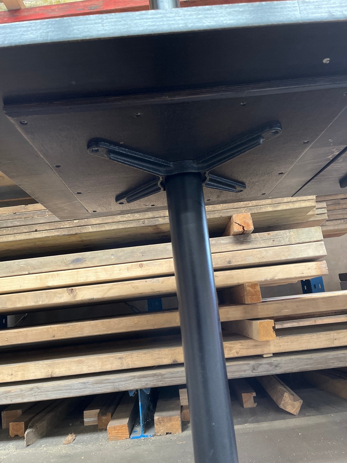 9x Hardhouten Horeca Tafels 70x70 cm, Hoogte 77cm, Zakelijke goederen, Horeca | Meubilair en Inrichting, Ophalen, Gebruikt, Meubilair