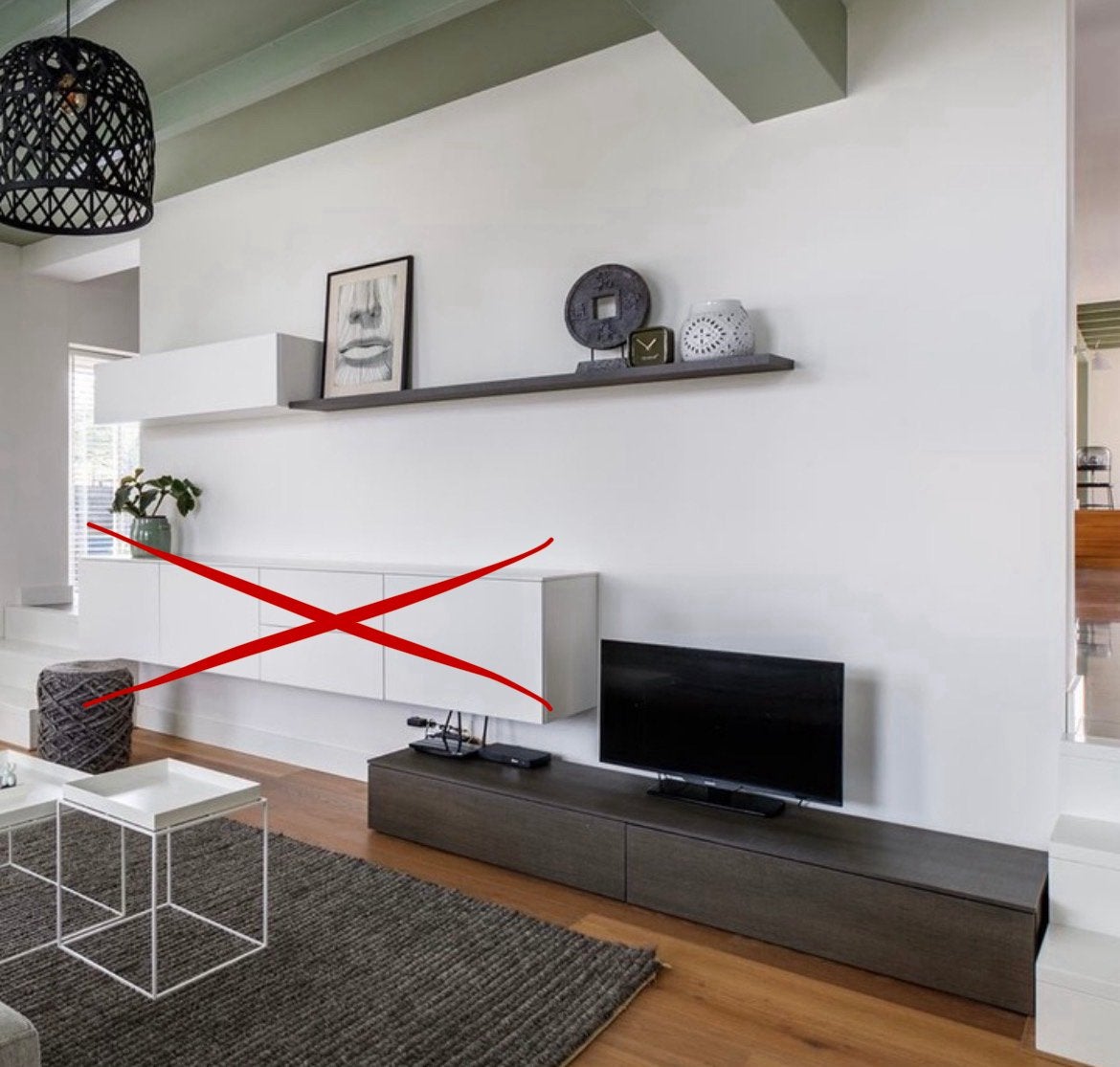 Interstar* design tv-meubel en wandkast, Ophalen, Zo goed als nieuw