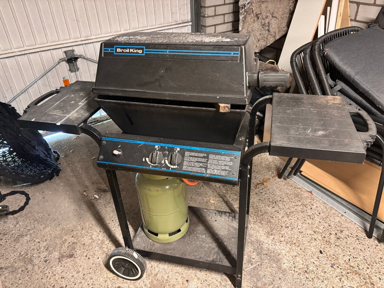 Broil King Gasbarbecue inclusief gasfles, Ophalen, Gebruikt