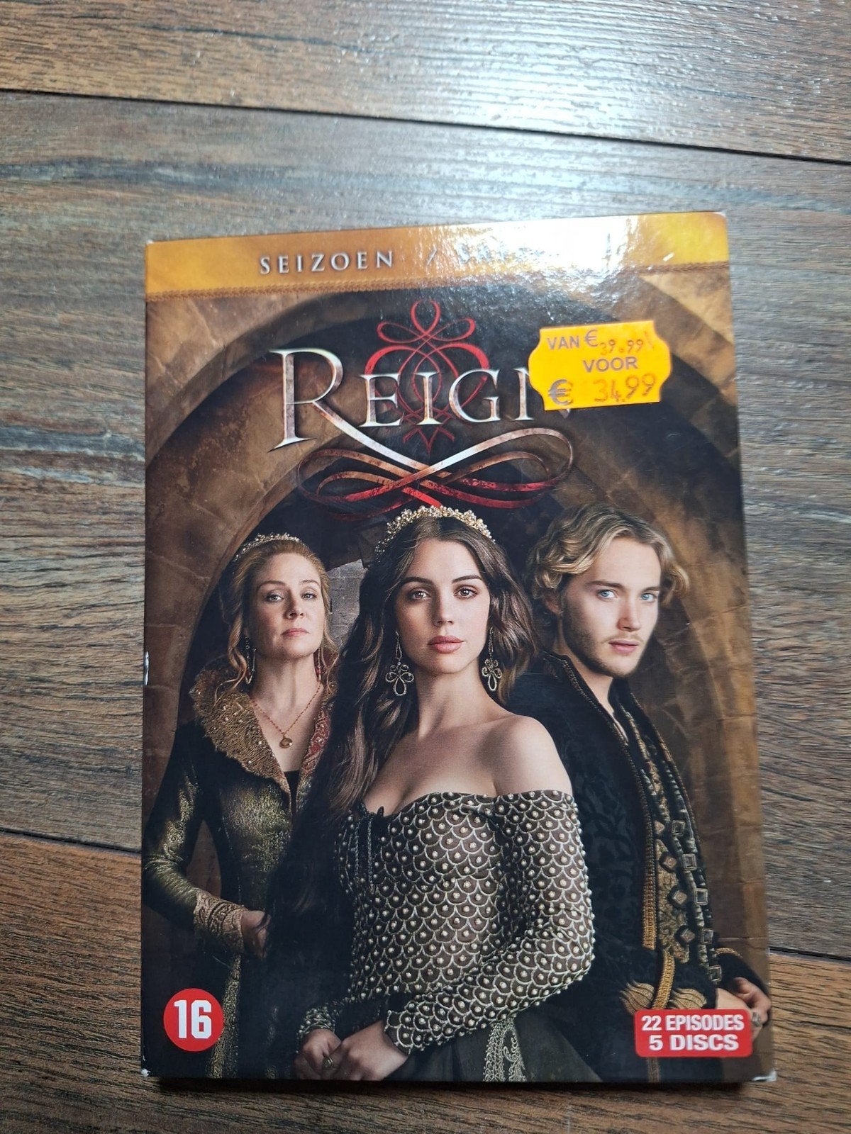 Reign Seizoen 1 DVD - Historisch Drama, Cd's en Dvd's, Dvd's | Tv en Series, Vanaf 16 jaar, Seizoen 1, Nederlands, Drama