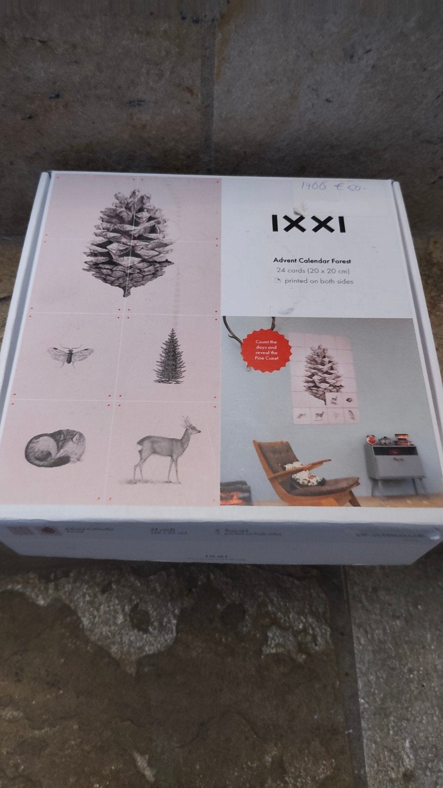 IXXI adventskalender, Deurposter of groter, Ophalen of Verzenden, Dier of Natuur, Rechthoekig Staand