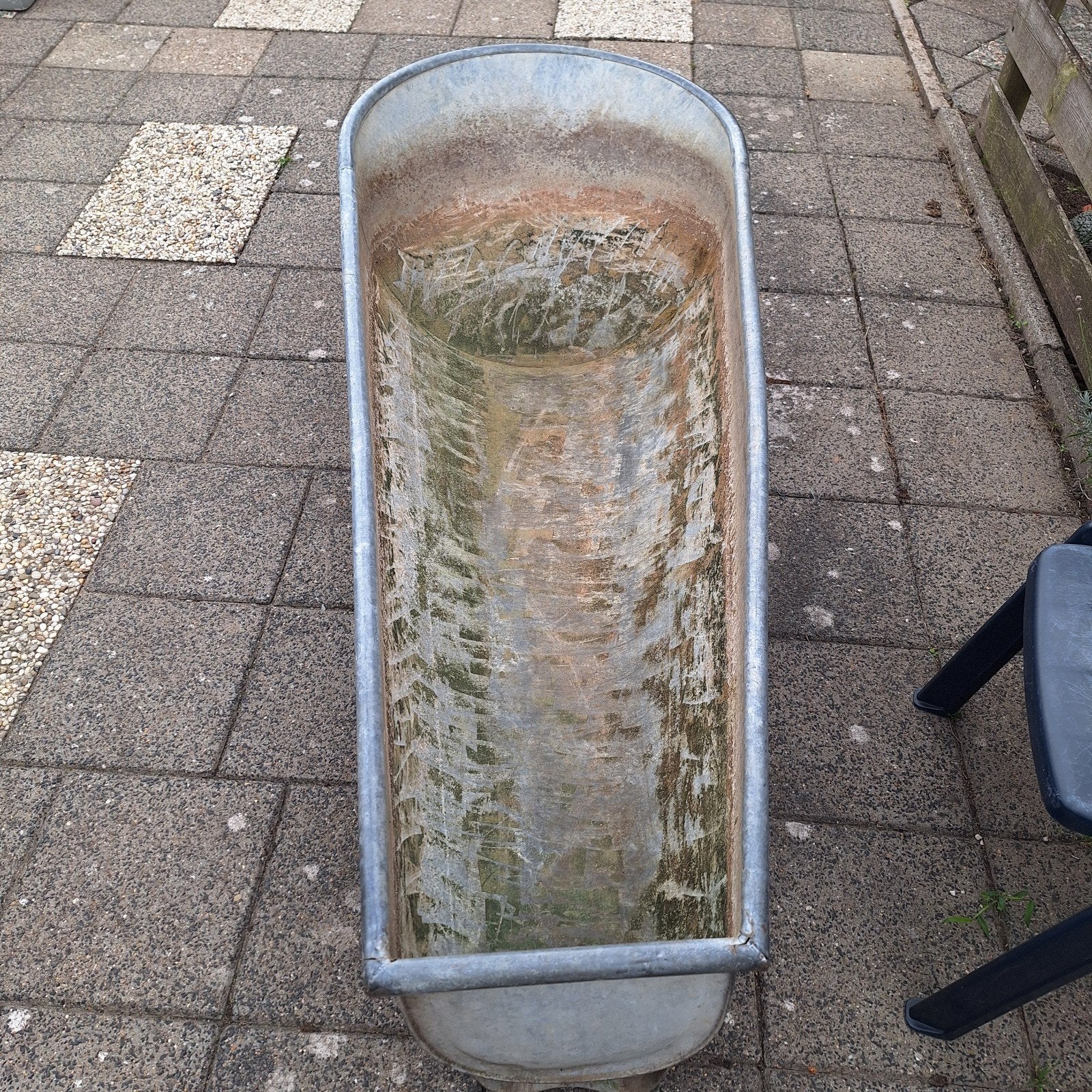 Waterdichte Zinken Badkuip - Vintage Stijl, Ophalen