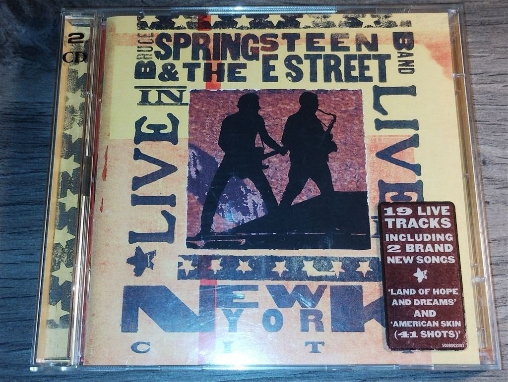 Bruce Springsteen - Live In New York City [2 CD], Cd's en Dvd's, Ophalen of Verzenden, Zo goed als nieuw, Poprock