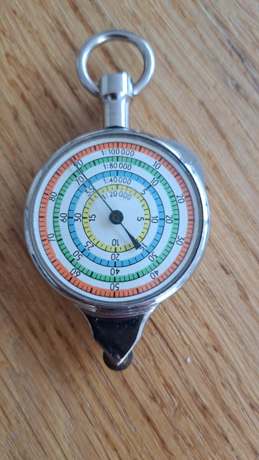Vintage Kaartmeter / Curvimeter - Nauwkeurig en Draagbaar, Ophalen