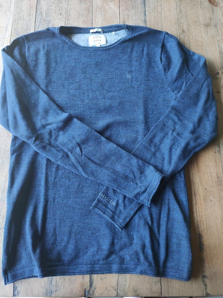 Silver Creek heren trui maat S - Blauw, Kleding | Heren, Truien en Vesten, Blauw, Ophalen of Verzenden, Zo goed als nieuw, Silver Creek
