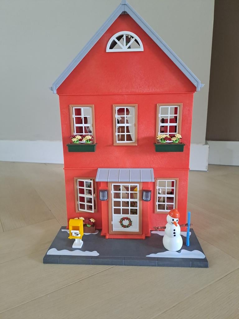 Playmobil Kerst in huis - 70383, Kinderen en Baby's, Speelgoed | Playmobil, Ophalen, Zo goed als nieuw, Complete set