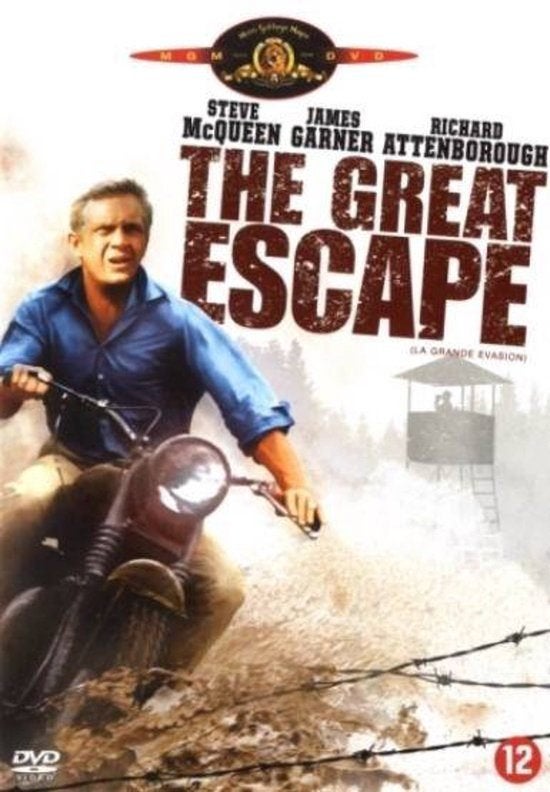 The Great Escape (1963), Vanaf 16 jaar, Ophalen of Verzenden, Zo goed als nieuw, Oorlog