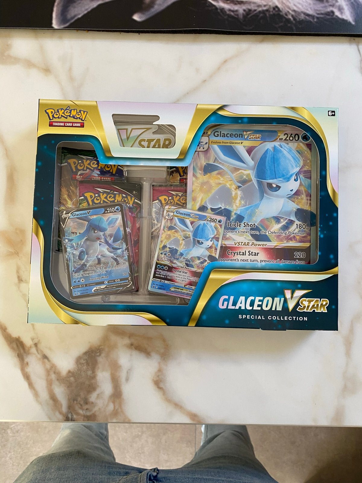 Glaceon VSTAR Premium Collectie Box - Pokémon TCG, Ophalen of Verzenden, Nieuw, Overige typen