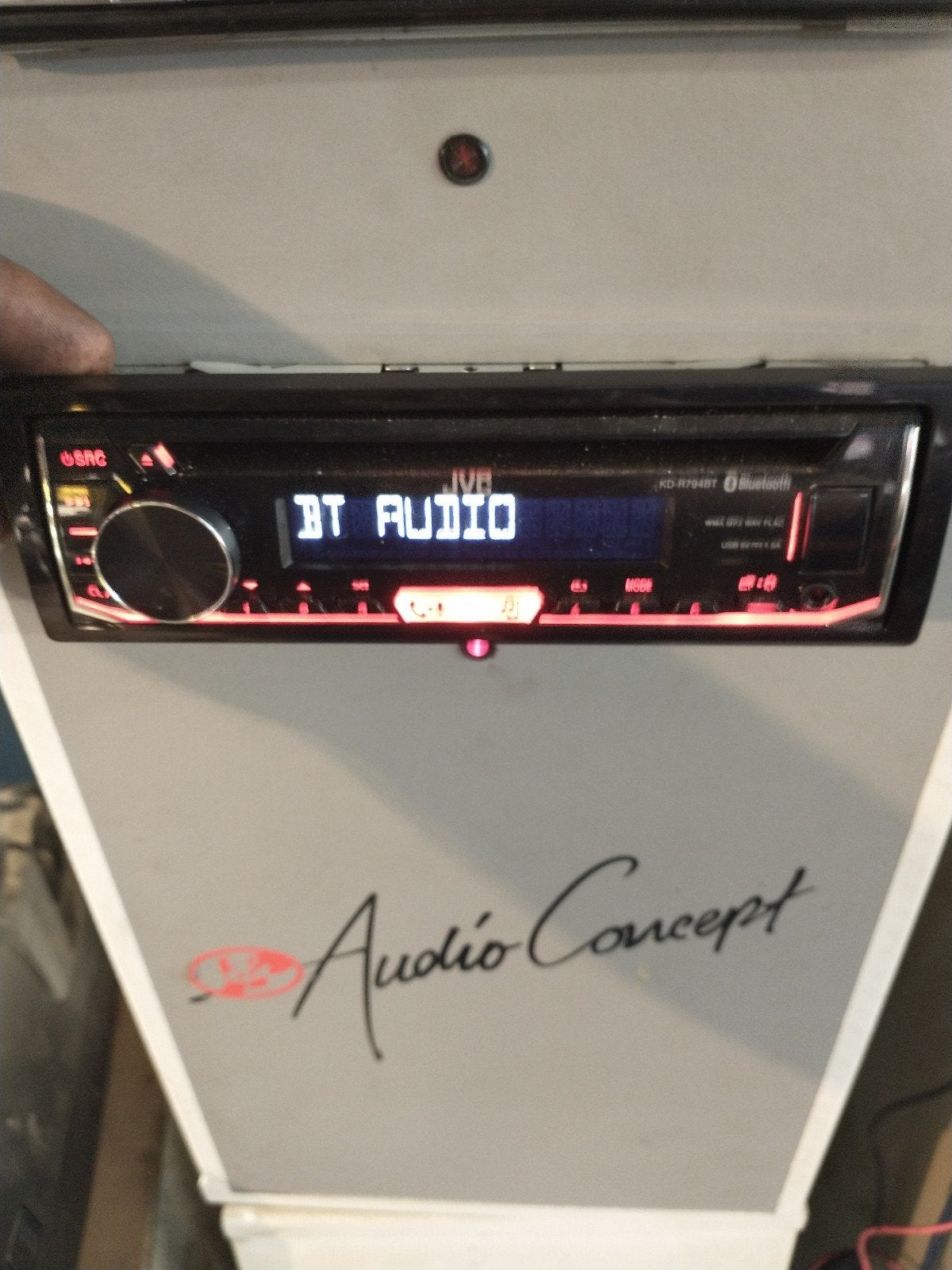 JVC KD-R794BT Autoradio met CD en BT, Ophalen, Zo goed als nieuw