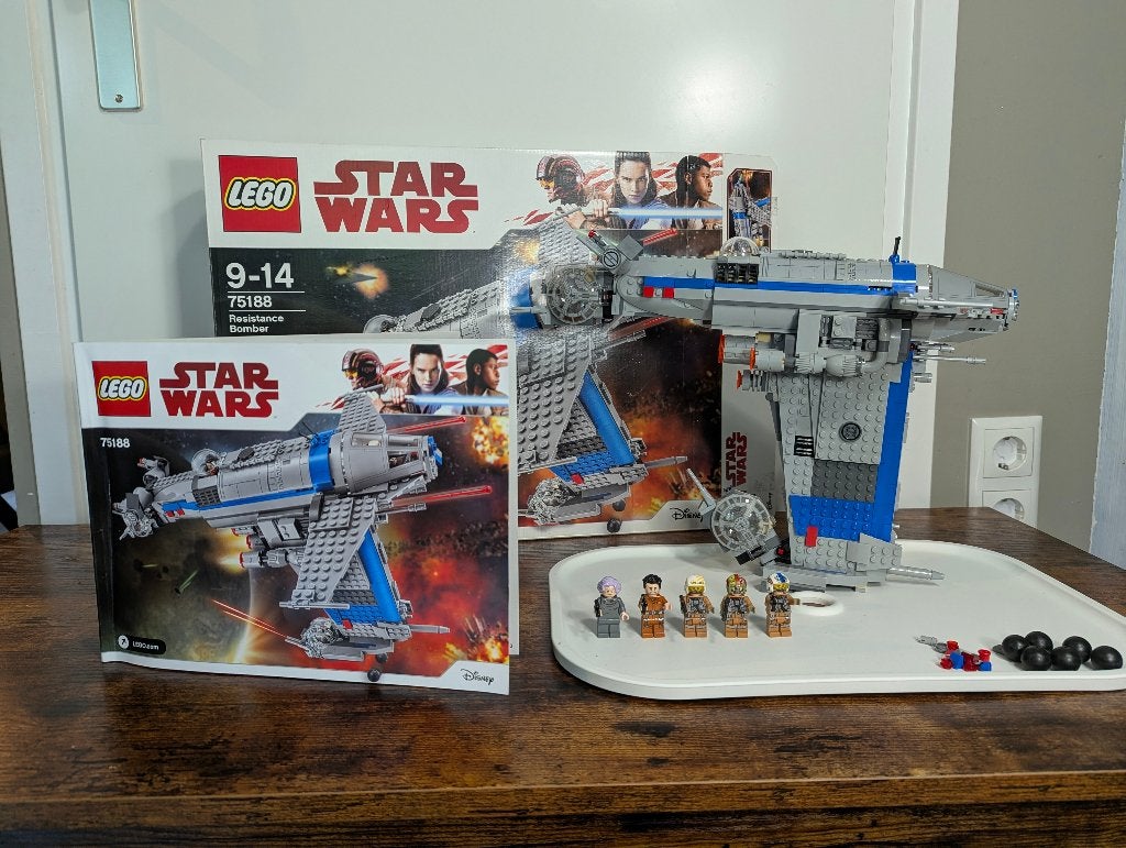 Lego Star Wars 75188 - Resistance Bomber, Star Wars, Lego, Ophalen of Verzenden, Zo goed als nieuw
