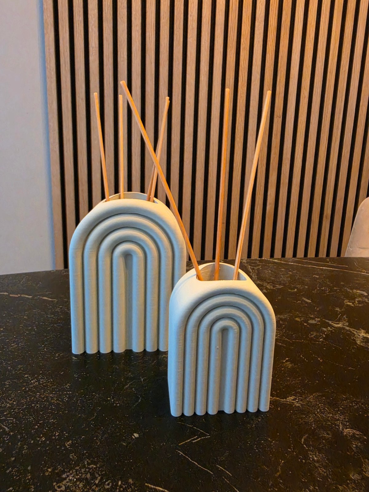 geurstokjes houder 3D Light khaki, Ophalen of Verzenden, Nieuw