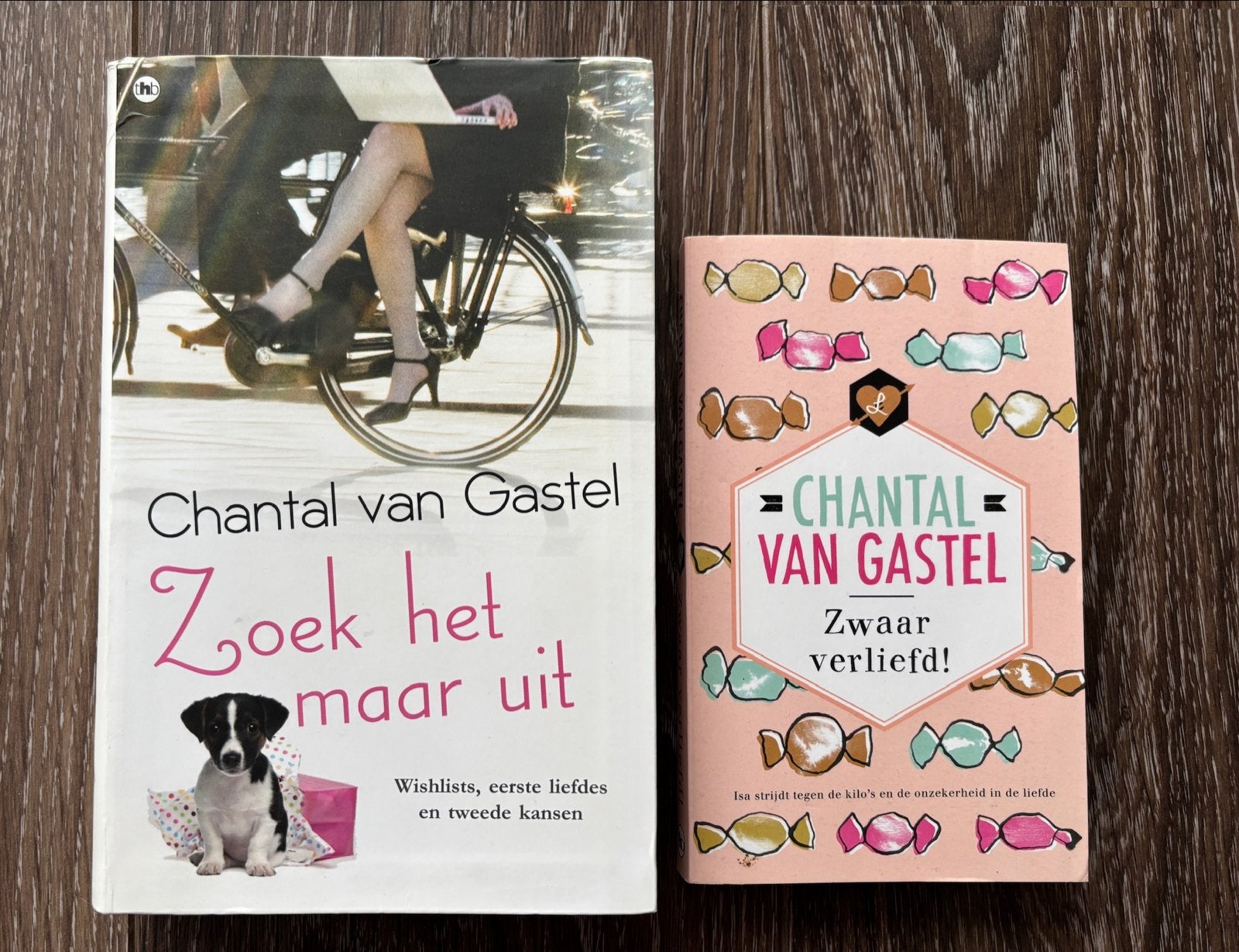 Chantal van Gastel: Zoek het maar uit & Zwaar verlief, Ophalen of Verzenden, Zo goed als nieuw, Nederland