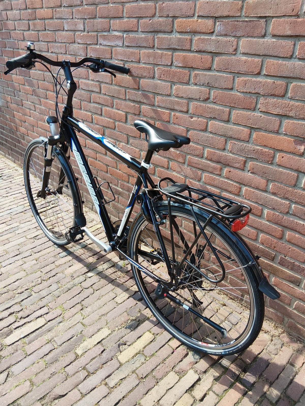 Zeer nette, goed onderhouden Merida herenfiets,, Overige merken, Gebruikt, Velgrem, Versnellingen