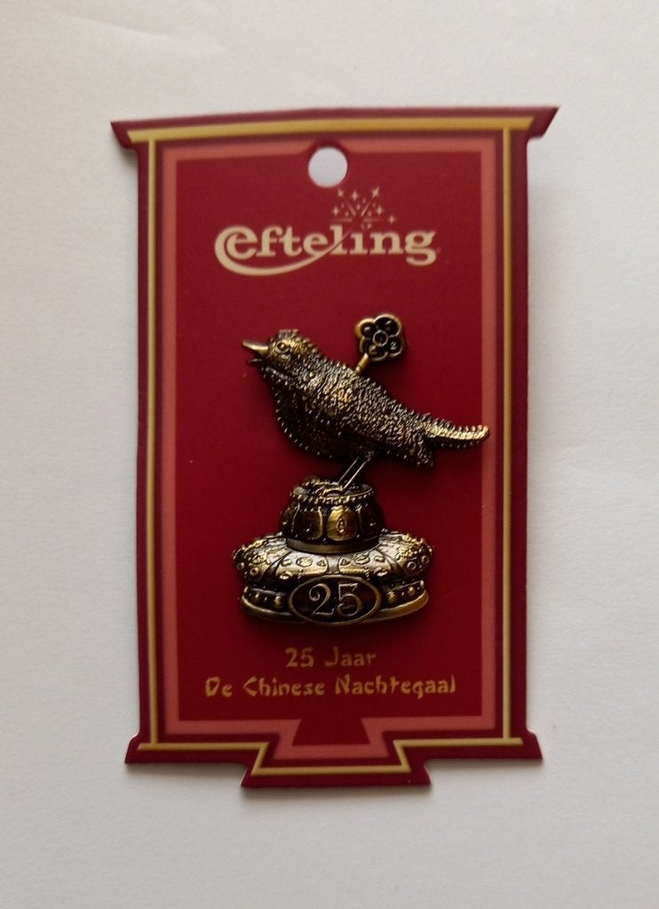 Efteling Chinese Nachtegaal pin, Ophalen of Verzenden, Nieuw, Overige onderwerpen, Speldje of Pin