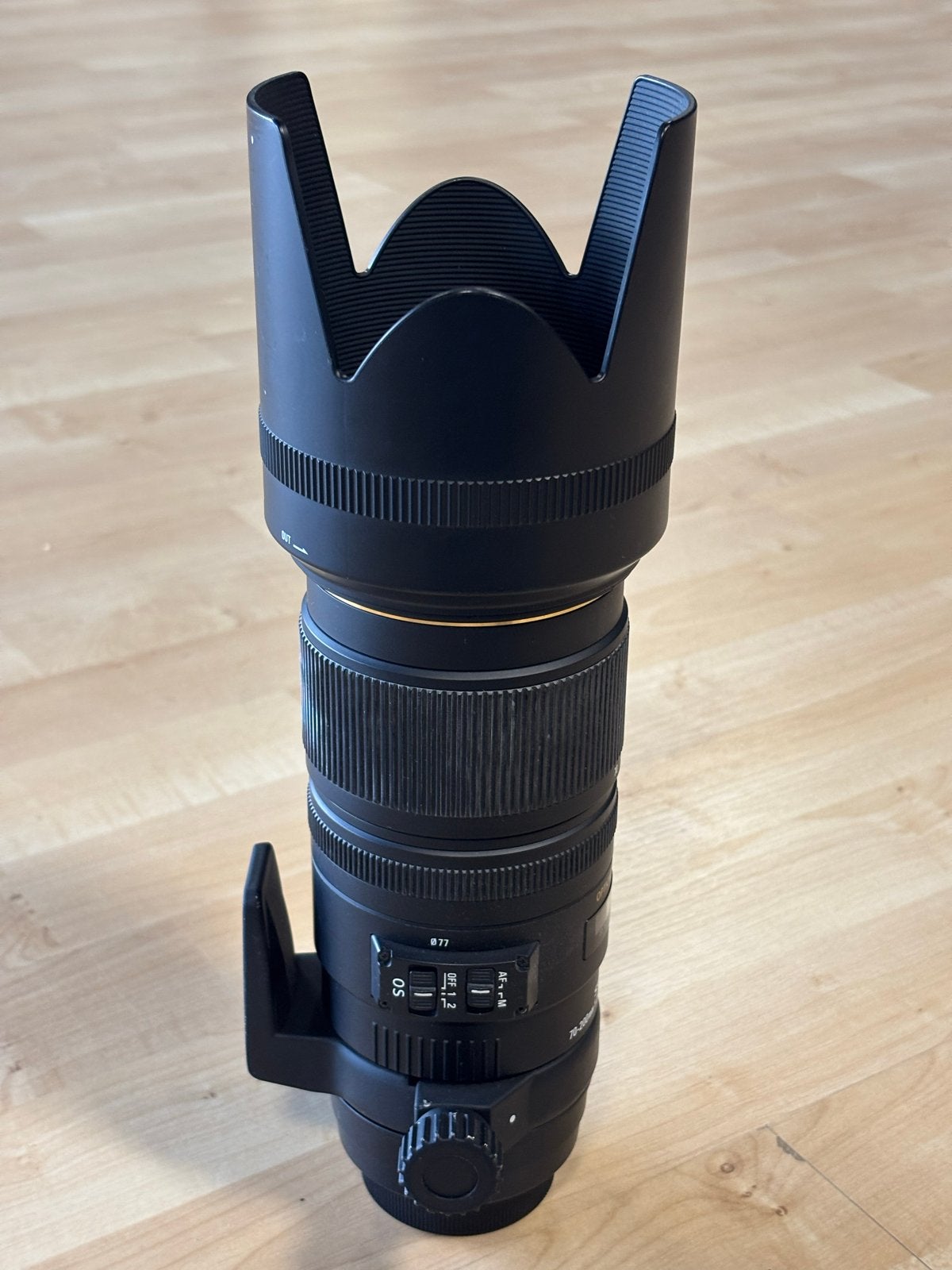 Sigma 70-200mm F Mount Nikon f/2.8 APO DG HSM OS Telelens, Ophalen of Verzenden, Zo goed als nieuw, Telelens, Zoom