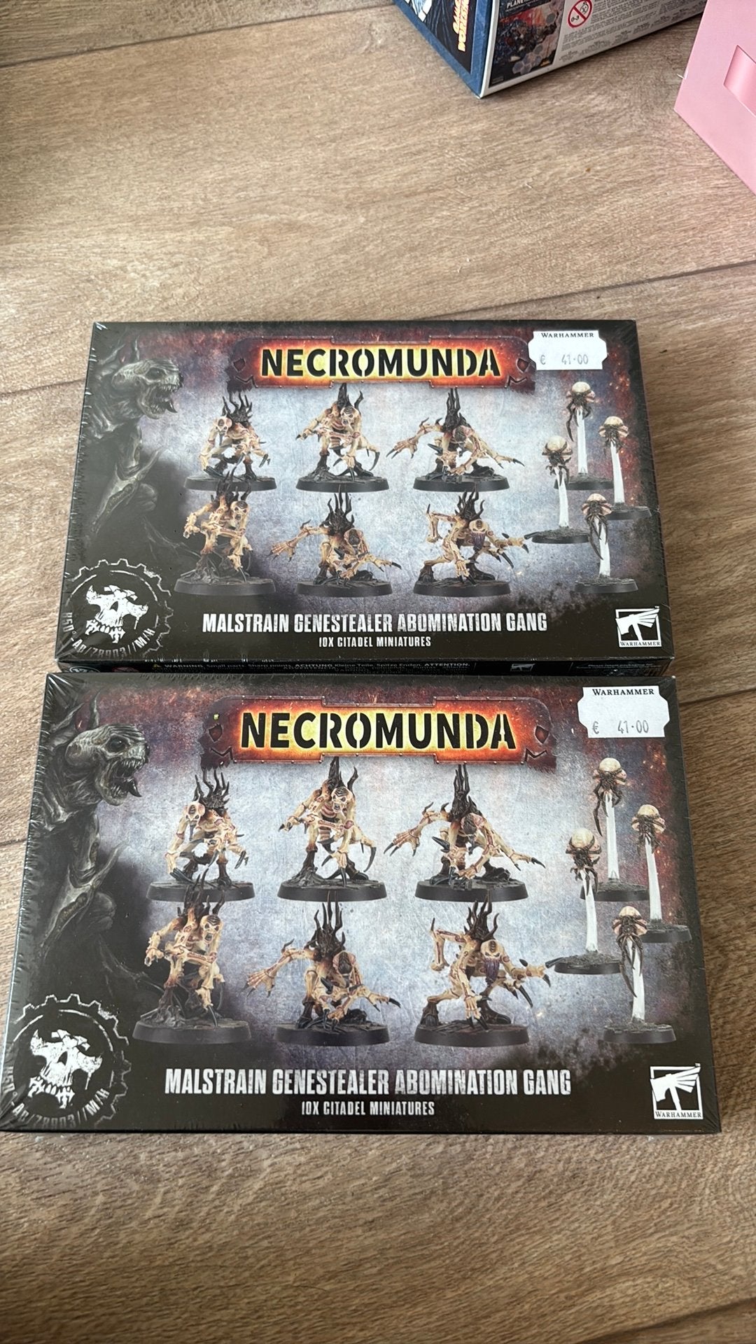 Necromunda malstrain genestealers, Ophalen of Verzenden, Zo goed als nieuw