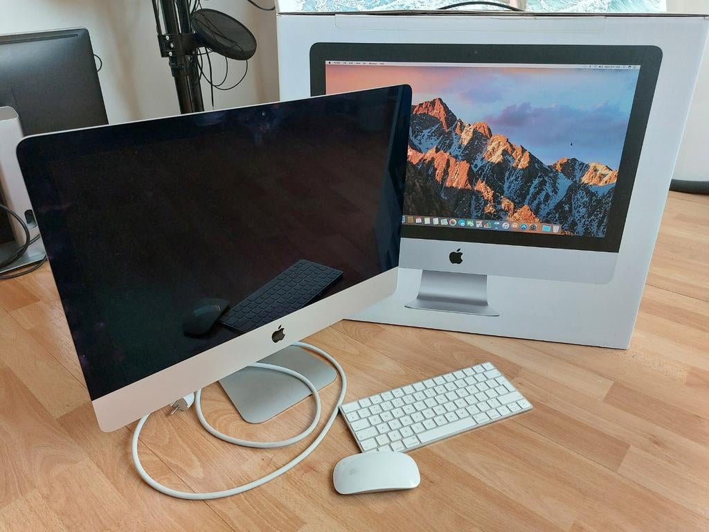 Apple iMac met toetsenbord en muis, Ophalen of Verzenden, Zo goed als nieuw, IMac, 3 tot 4 Ghz