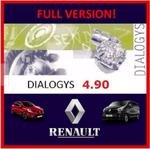 RENAULT DIALOGYS 4.90 meertalig. Werkplaatsprogramma, Auto diversen, Autogereedschap, Nieuw, Ophalen of Verzenden